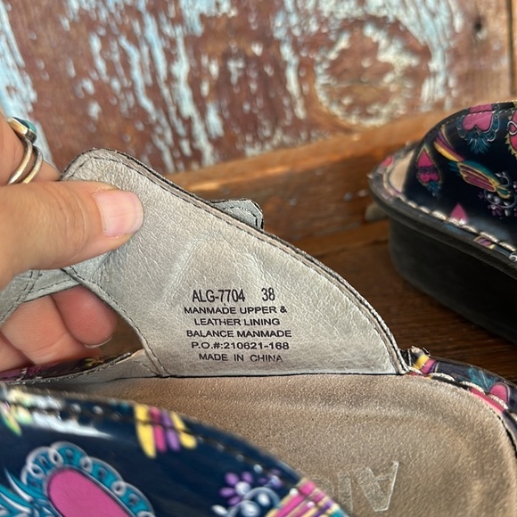 ALEGRIA FRIDA Classic Clog Hearts Size 38 - Picture 8 of 10